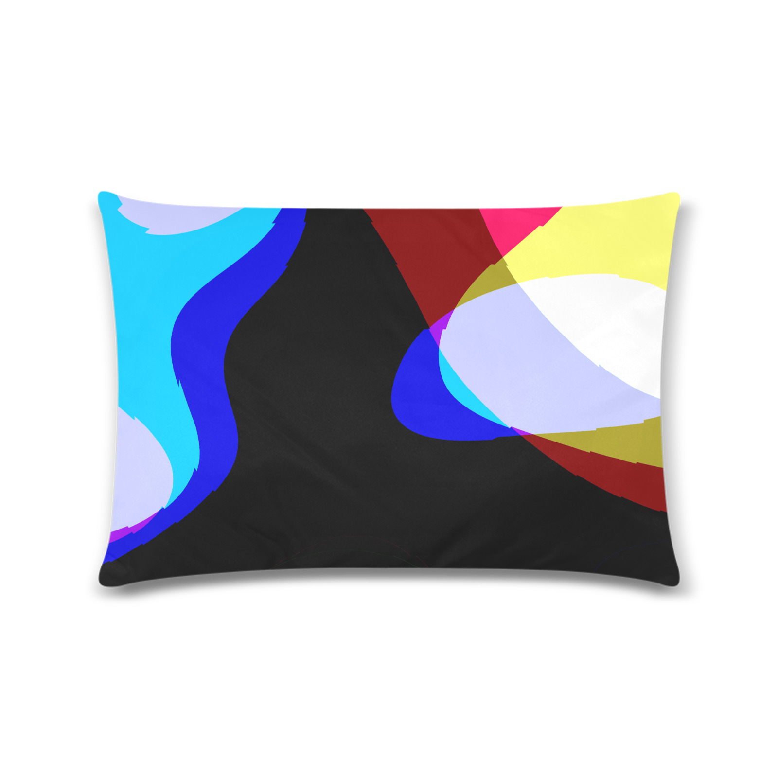 Abstract 2322 Custom Zippered Pillow Case 16"x24"(Twin Sides)