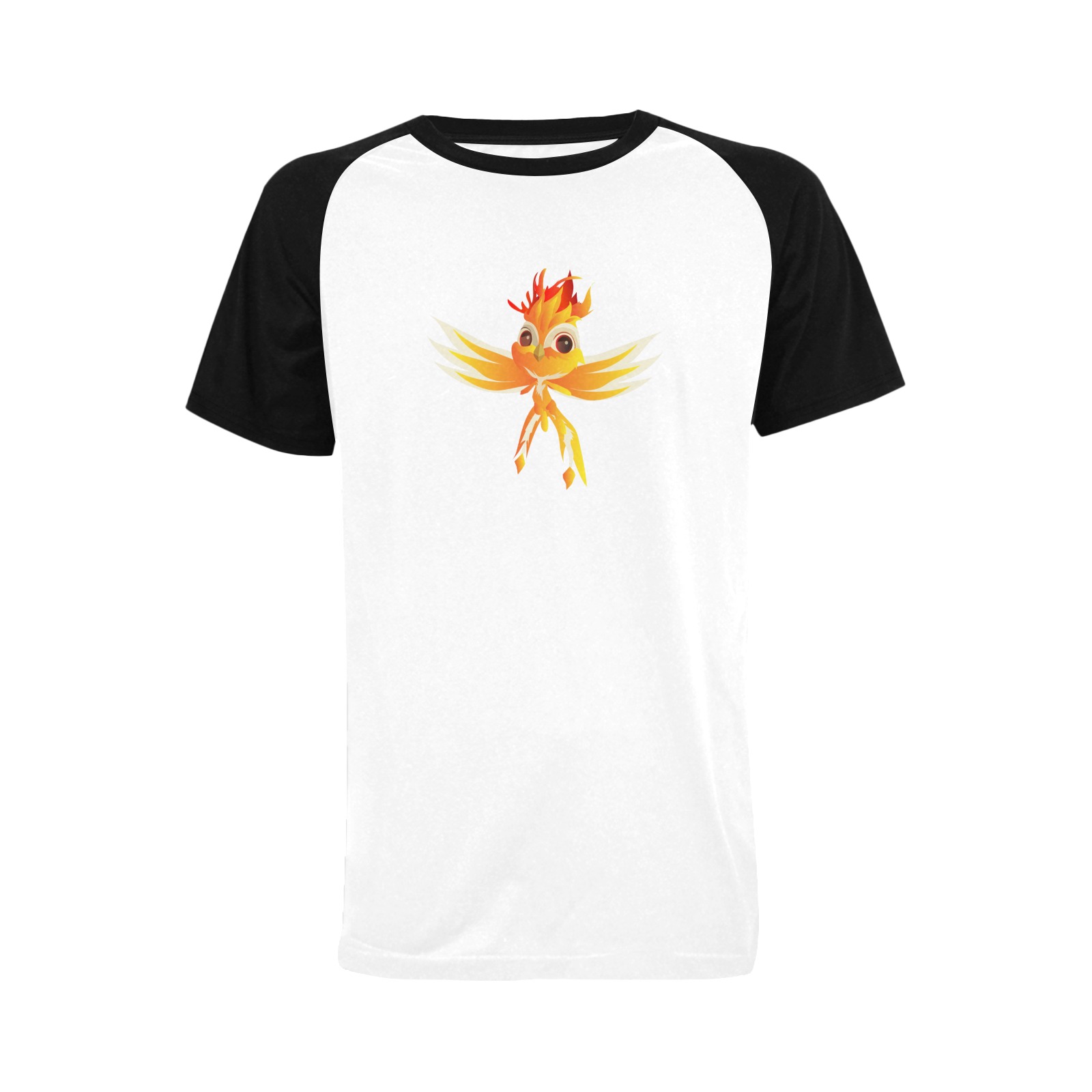 Aireons Fire Eagle Men's Raglan T-shirt (USA Size) (Model T11)