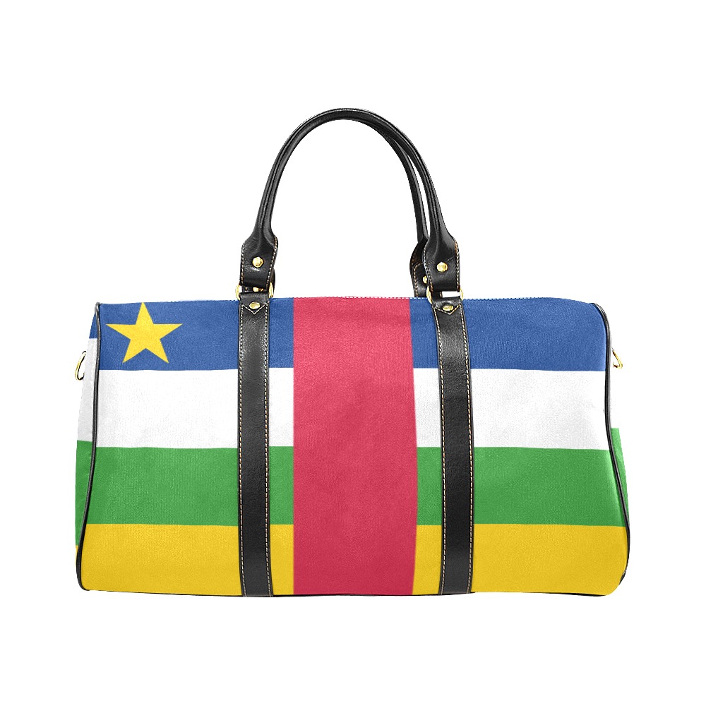 2000px-Flag_of_the_Central_African_Republic.svg New Waterproof Travel Bag/Large (Model 1639)