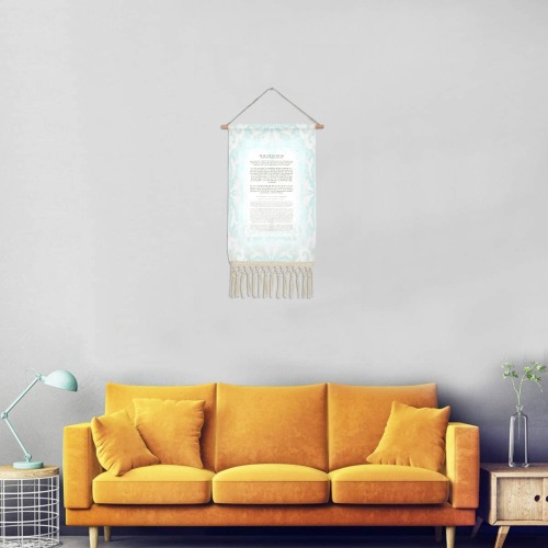 shema Israel-2-7 Linen Hanging Poster