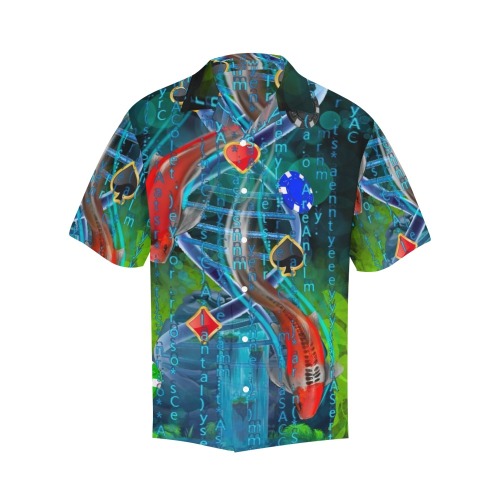 Hawaii Zen 0 Shirt Hawaiian Shirt with Merged Design (Model T58)