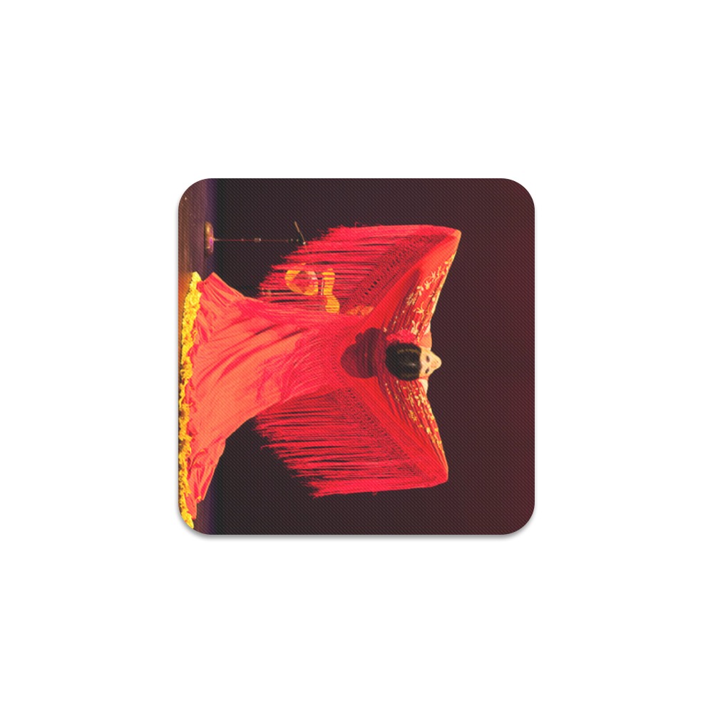 Flamenco Dancer-Judith Garcia Square Coaster