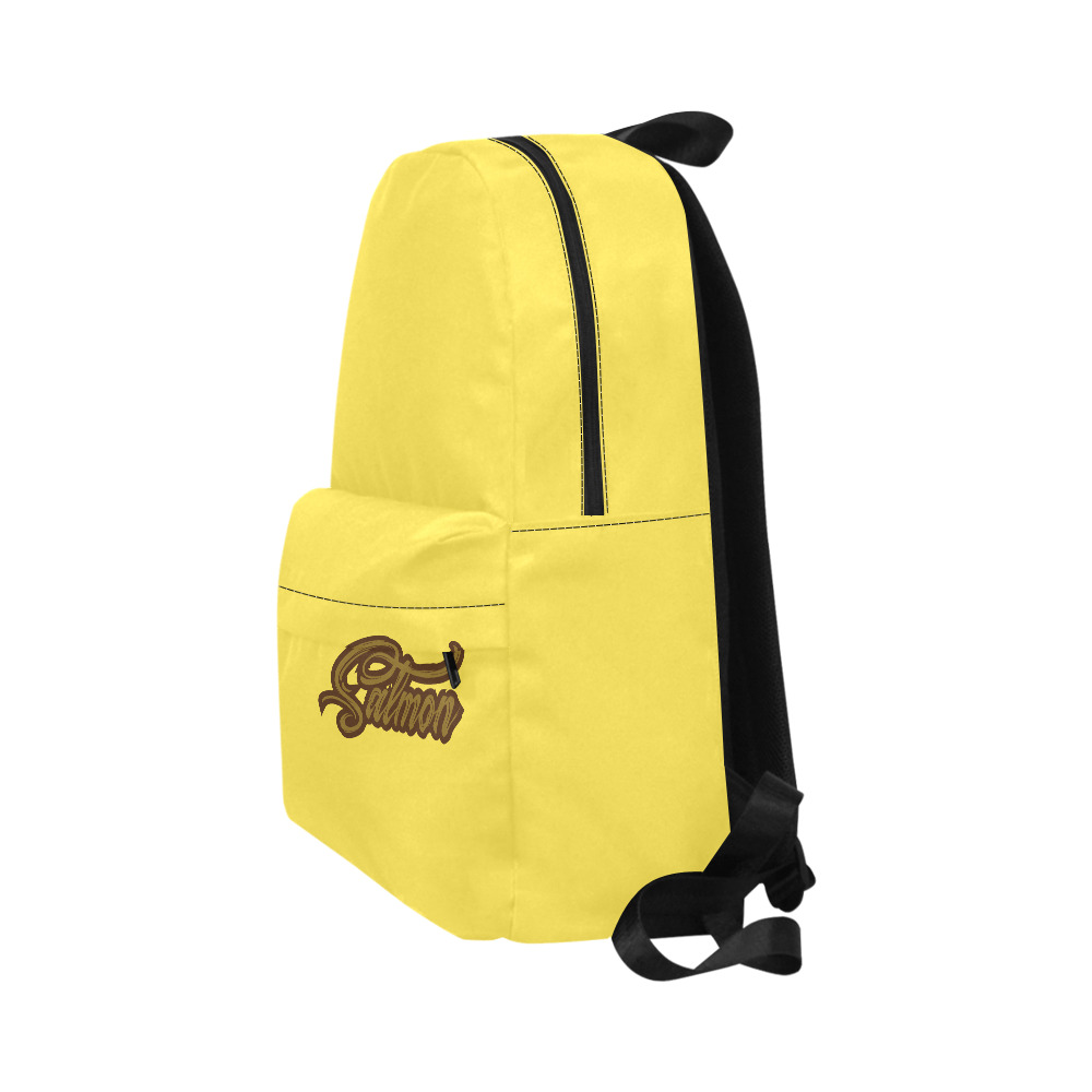 Yellow Unisex Classic Backpack (Model 1673)