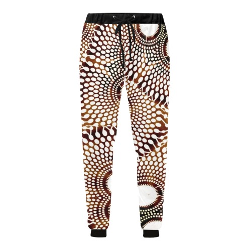 AFRICAN PRINT PATTERN 4 Men's All Over Print Sweatpants (Model L11)