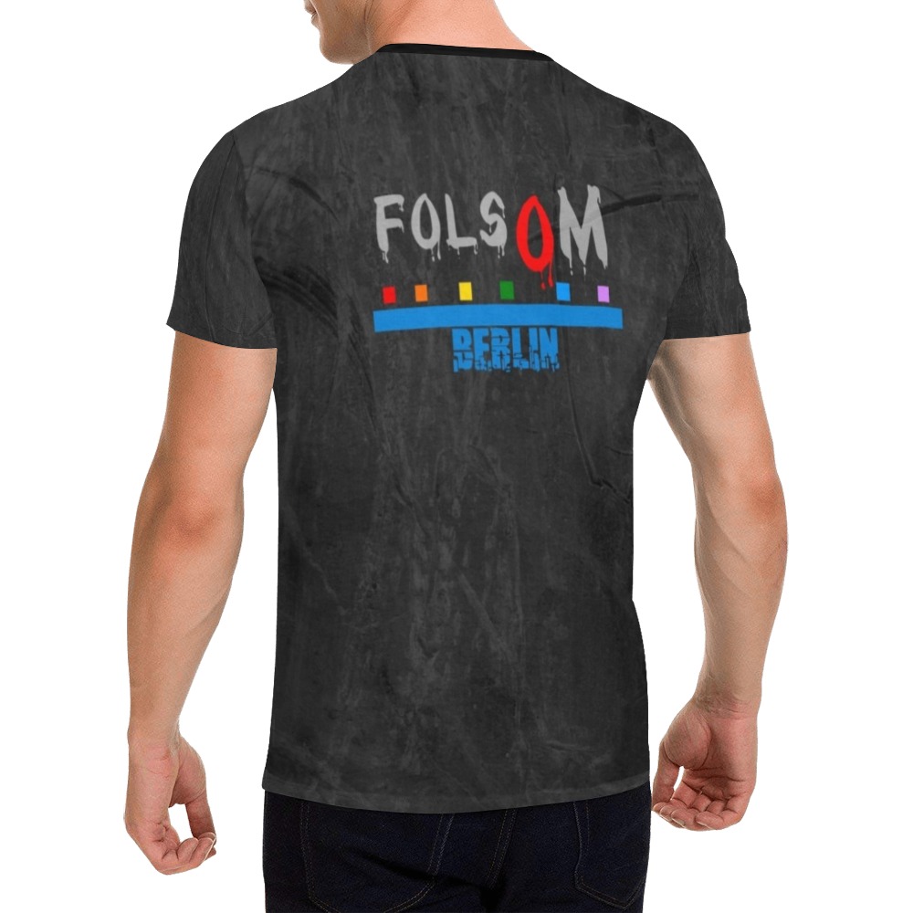 Folsom berlin by Fetishworld All Over Print T-Shirt for Men (USA Size) (Model T40)