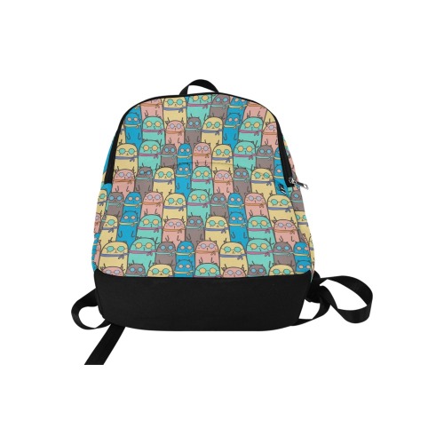 RR Cat Stack Fabric Backpack for Adult (Model 1659)