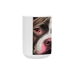 American Staffordshire Terrier Custom Ceramic Mug (15OZ)