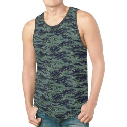 Urban City Black/Gray Digital Camouflage New All Over Print Tank Top for Men (Model T46)