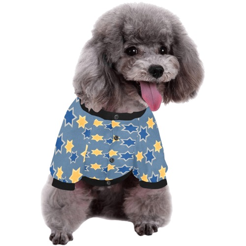 Hanukkah Pet Tee Pet Dog Round Neck Shirt
