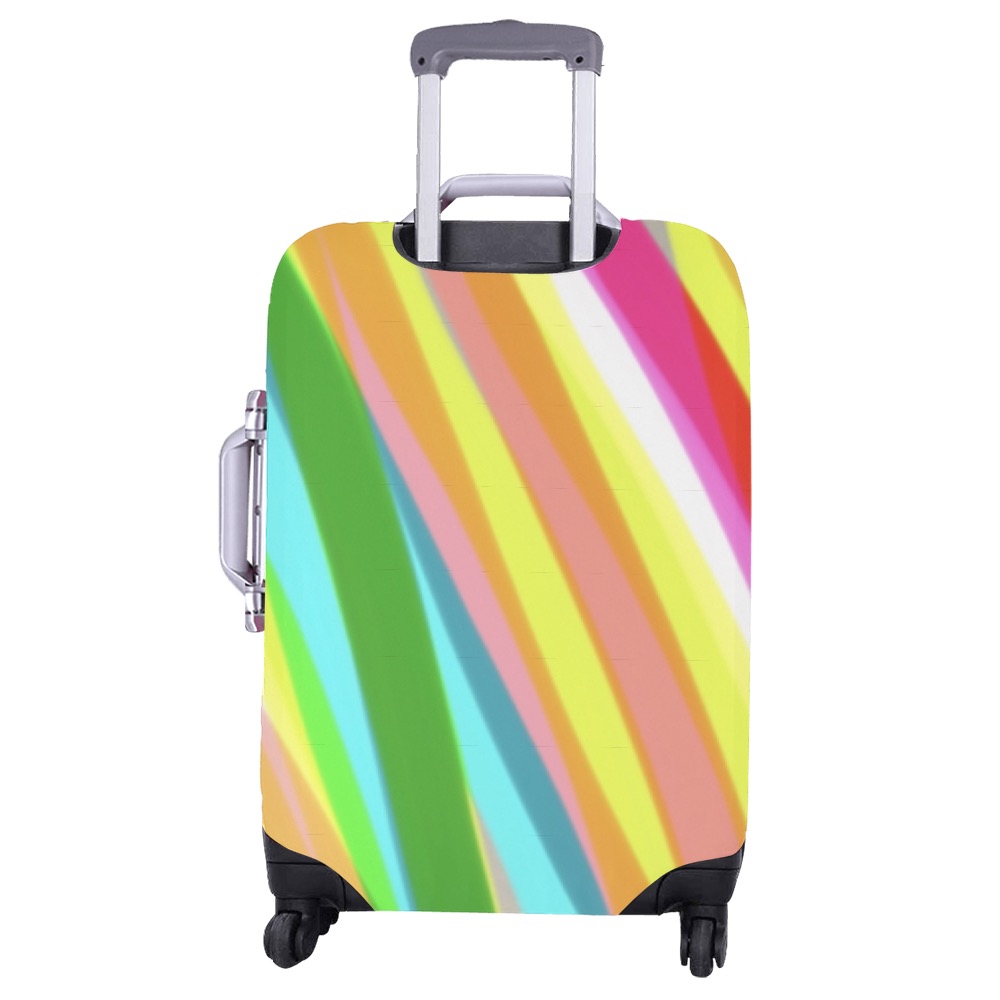 color stripes Luggage Cover/Large 26"-28"