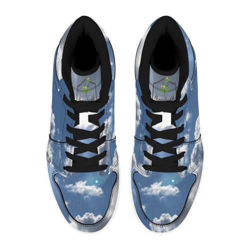 All in the Clouds Collection Men's High Top Sneakers (Model 20042)