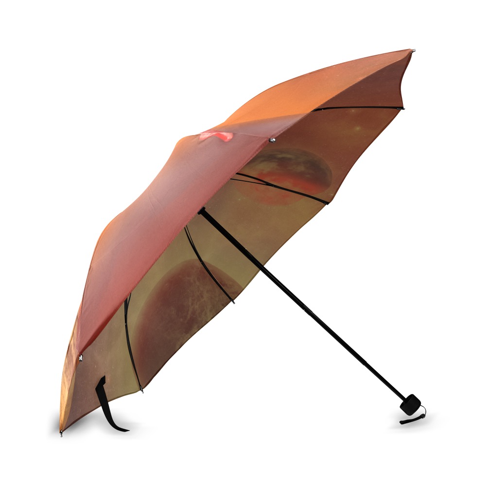 Ô Goddess of the Red Planet Foldable Umbrella (Model U01)