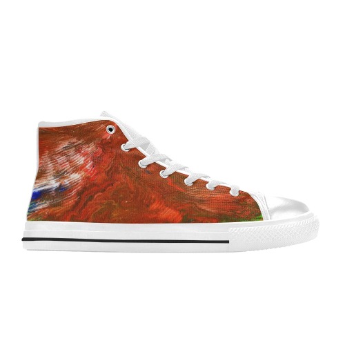 fire goddessw Women's Classic High Top Canvas Shoes (Model 017)