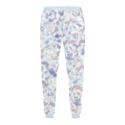 Fashion Frozen Abstract Pattern Design Men's All Over Print Sweatpants (Model L11)
