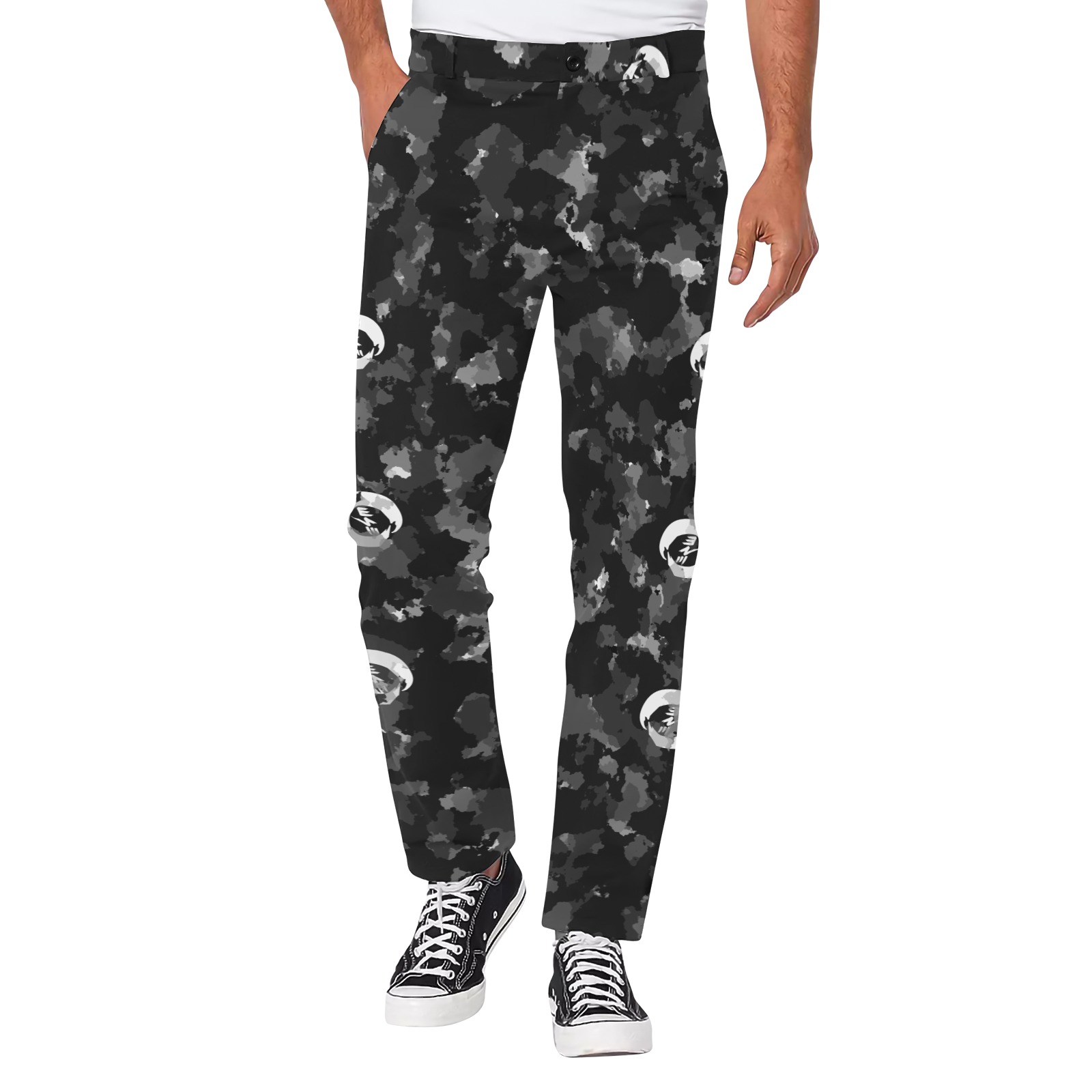 New Project (2) (3) Men's All Over Print Casual Trousers (Model L68)