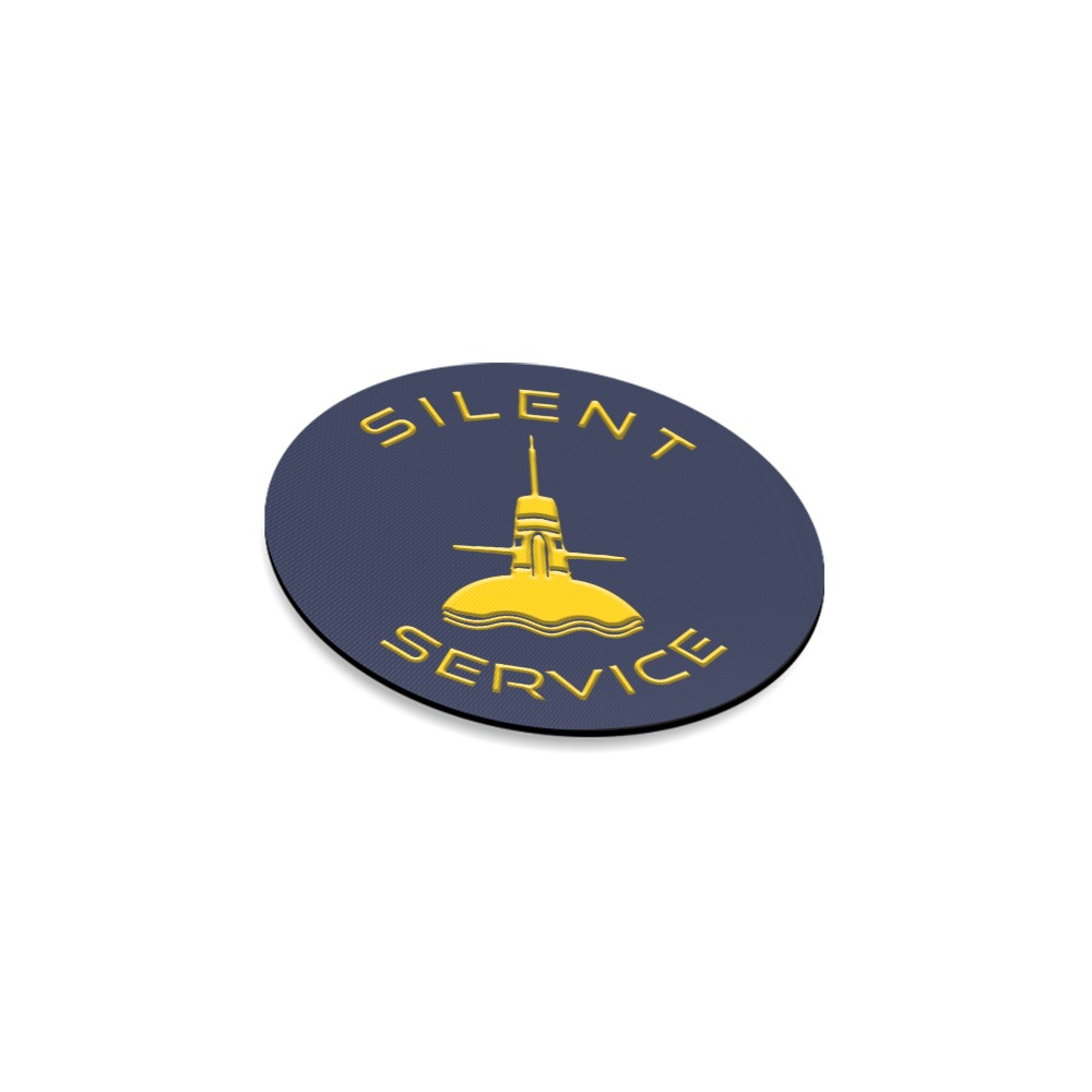 Silent Service Submariner NAVY Commander Sailor Hero Captain Master Round Coaster