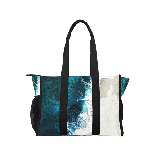 Ocean And Beach Nurse Tote Bag (Model 1725)