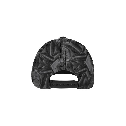 Black Wet Look by Nico Bielow All Over Print Dad Cap C (7-Pieces Customization)