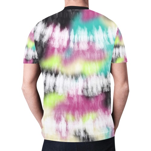 camiseta hombre tono matiz New All Over Print T-shirt for Men (Model T45)