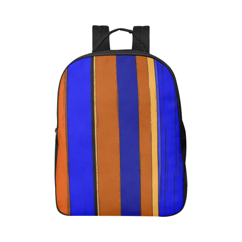 Abstract Blue And Orange 930 Popular Fabric Backpack (Model 1683)