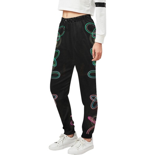 Self Poitrait Jogger Sweats Unisex All Over Print Sweatpants (Model L11)