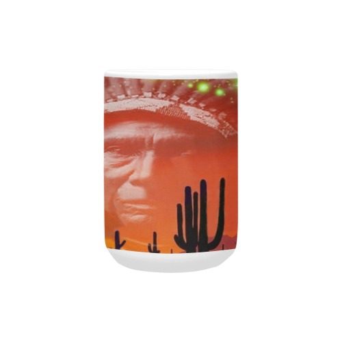 Native American Ghost Dance Custom Ceramic Mug (15OZ)
