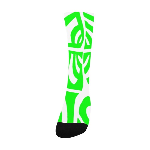 aaa green Men's Custom Socks