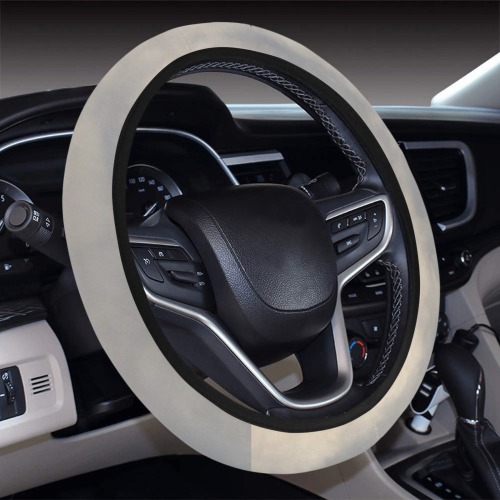 Rippled Cloud Collection Steering Wheel Cover with Elastic Edge