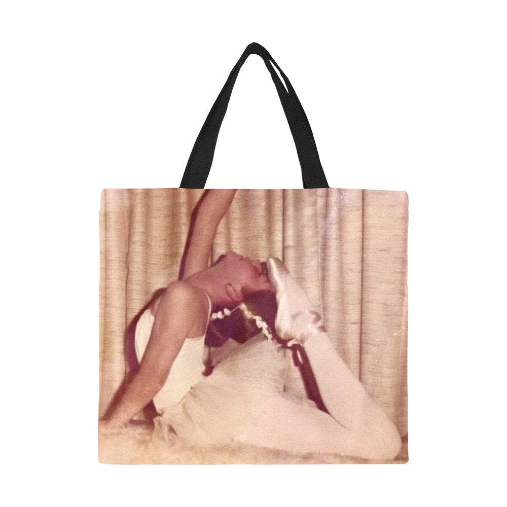 Toes to nose All Over Print Canvas Tote Bag/Large (Model 1699)