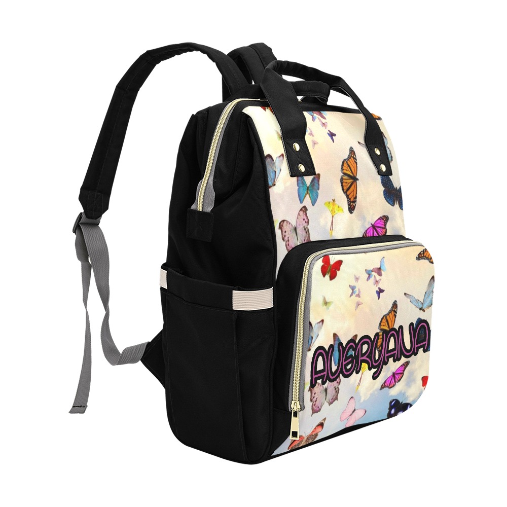 BUTTERFLY DIAPERBAG Multi-Function Diaper Backpack/Diaper Bag (Model 1688)