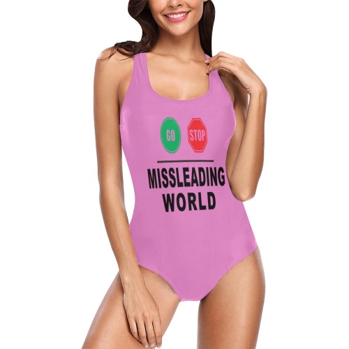 bathing suit Vest One Piece Swimsuit (Model S04)