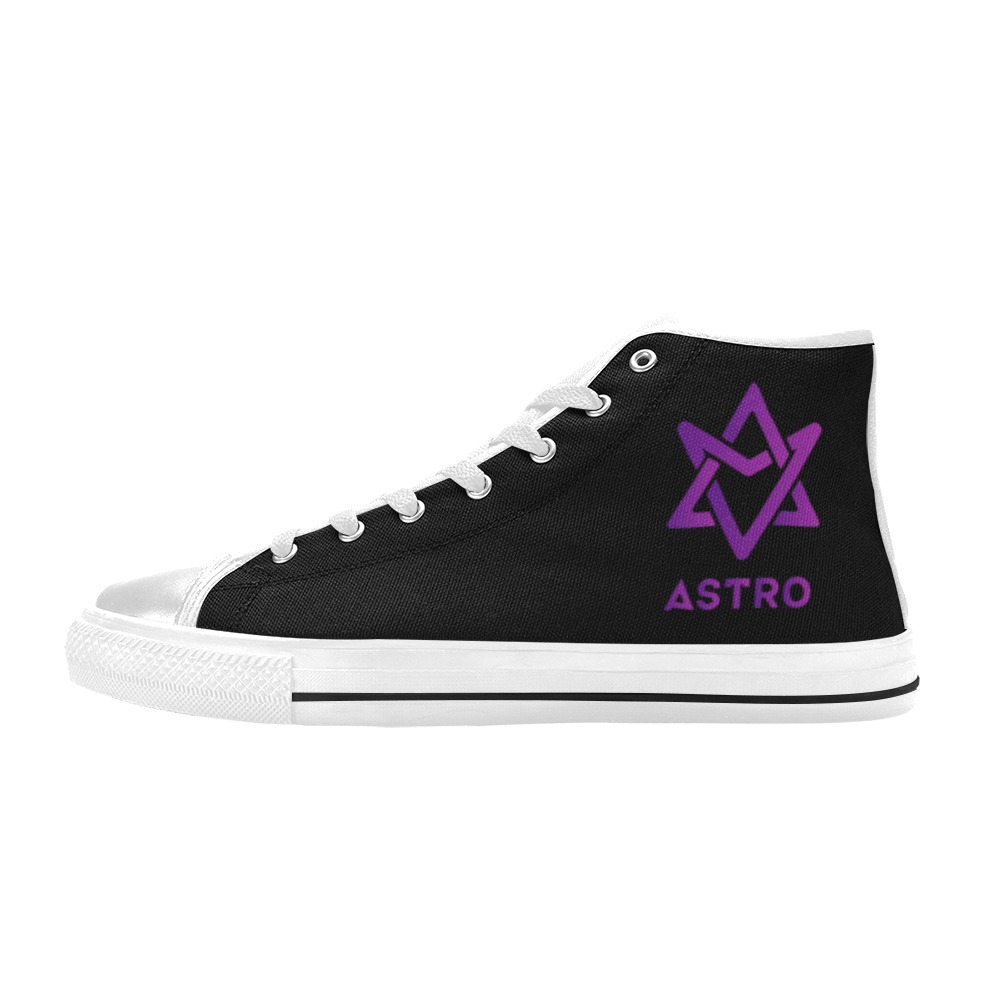 ASTRO Women's Classic High Top Canvas Shoes (Model 017)