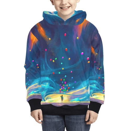 Dream on kids hoodie Kids' All Over Print Hoodie (Model H38)