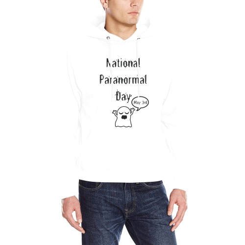 National Paranormal Day Ghost Men's Classic Hoodie (Model H17)