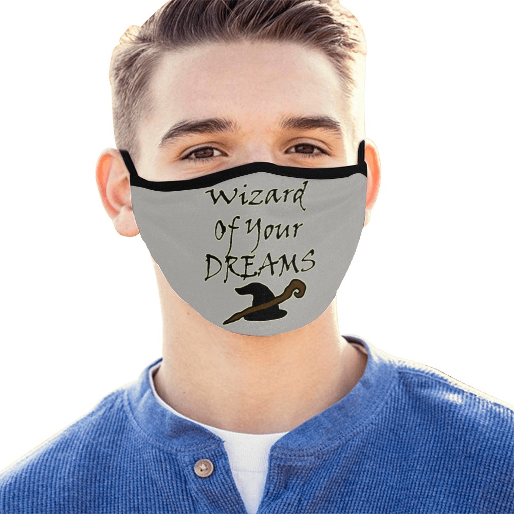 Wizard of your Dreams (Black) Mouth Mask