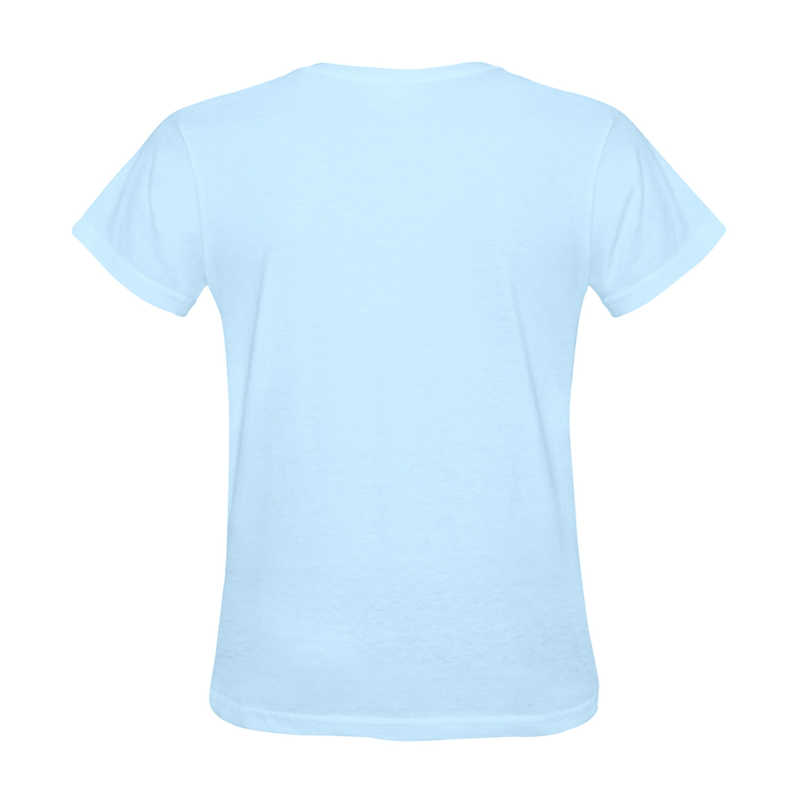 EMMANUEL DON'T DO IT! SUNNY WOMEN'S T-SHIRT LIGHT BLUE Sunny Women's T-shirt (Model T05)
