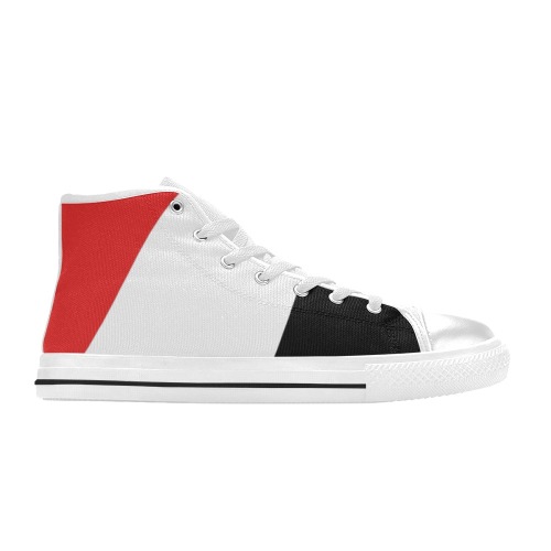 Passion To Profit Women's Classic High Top Canvas Shoes (Model 017)