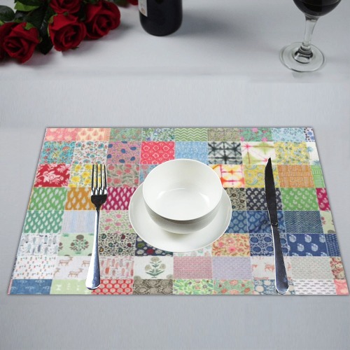 Patchwork 1 Placemat 14’’ x 19’’ (Set of 4)