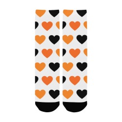 Halloween Hearts Women's Custom Socks