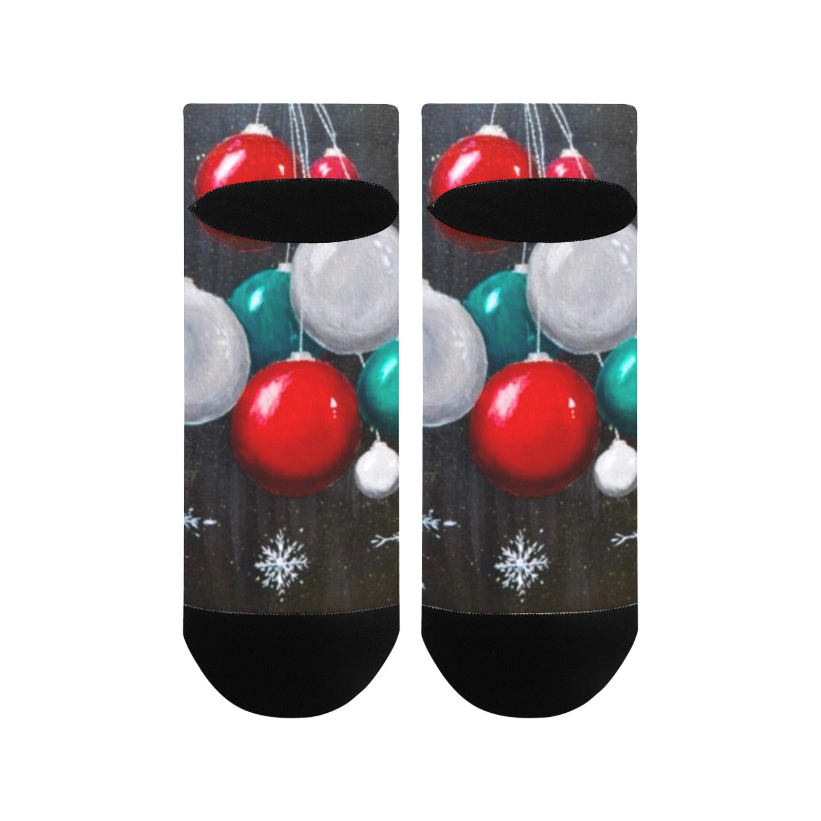 Ornamental Christmas - Socks Women's Ankle Socks
