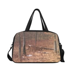 Falling tree in the woods Fitness Handbag (Model 1671)