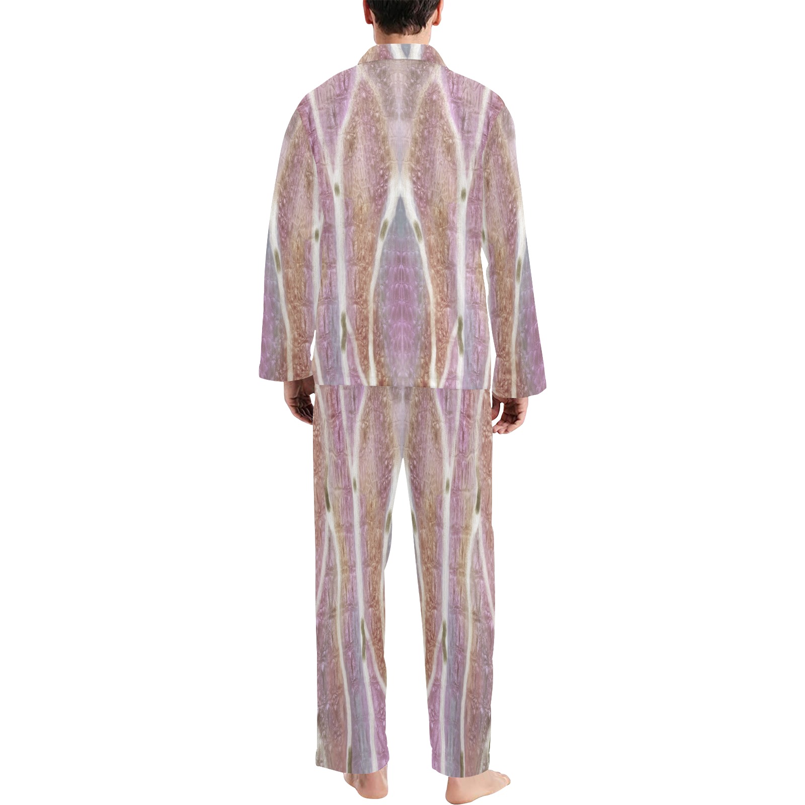 nidhi sept 2018-6-45x65- 3 Men's V-Neck Long Pajama Set