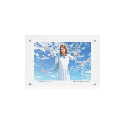 The Assumption of Mary Acrylic Magnetic Photo Frame 7"x5"