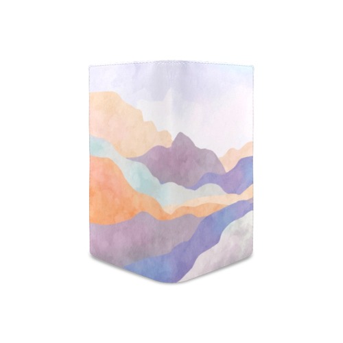Modern landscape colorful mountains_23A Women's Leather Wallet (Model 1611)