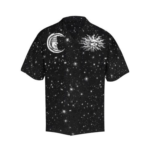Mystic Sun and Moon Hawaiian Shirt (Model T58)