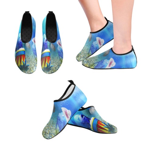 The Singing Fish Men's Slip-On Water Shoes (Model 056)