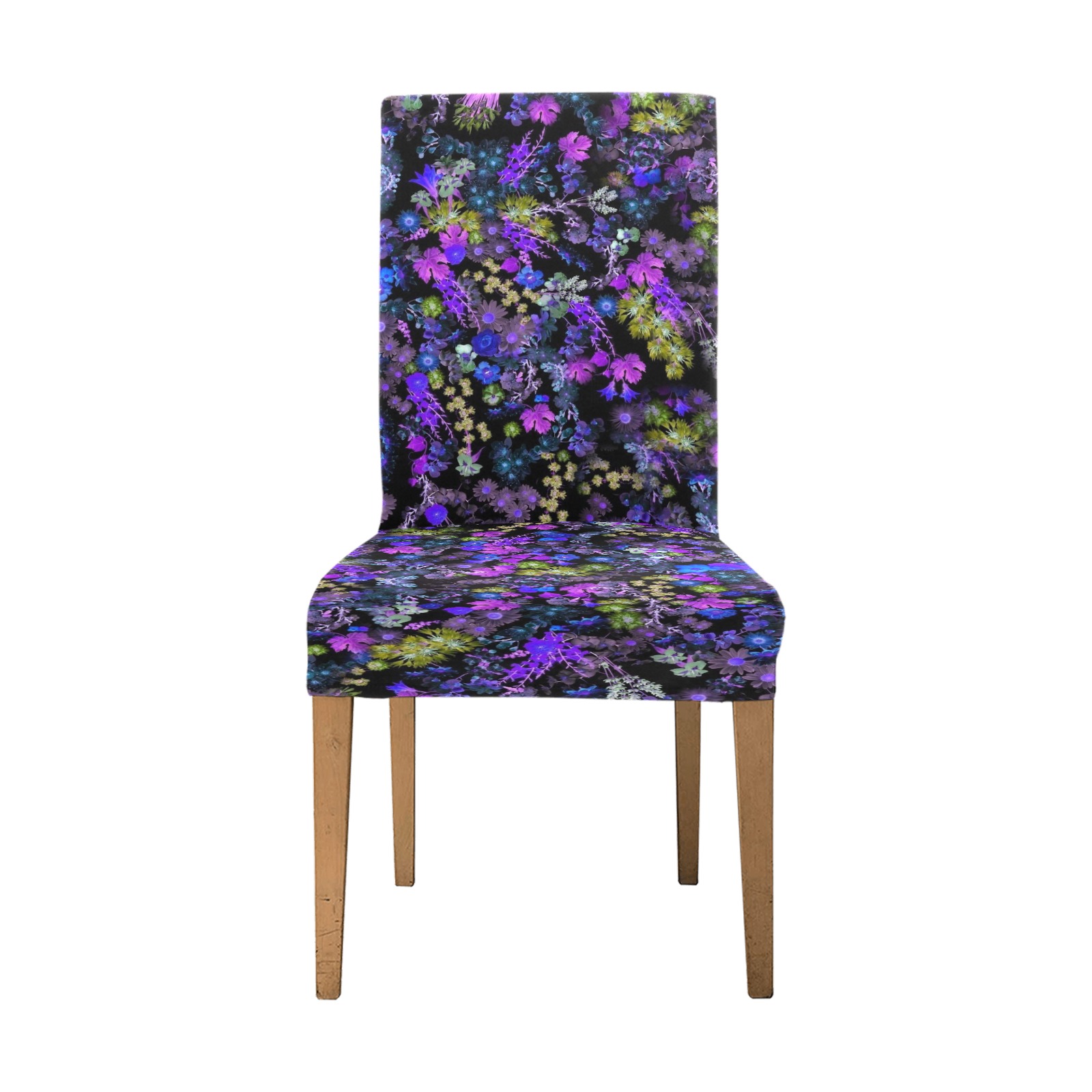 floral design 5 Chair Cover (Pack of 6)