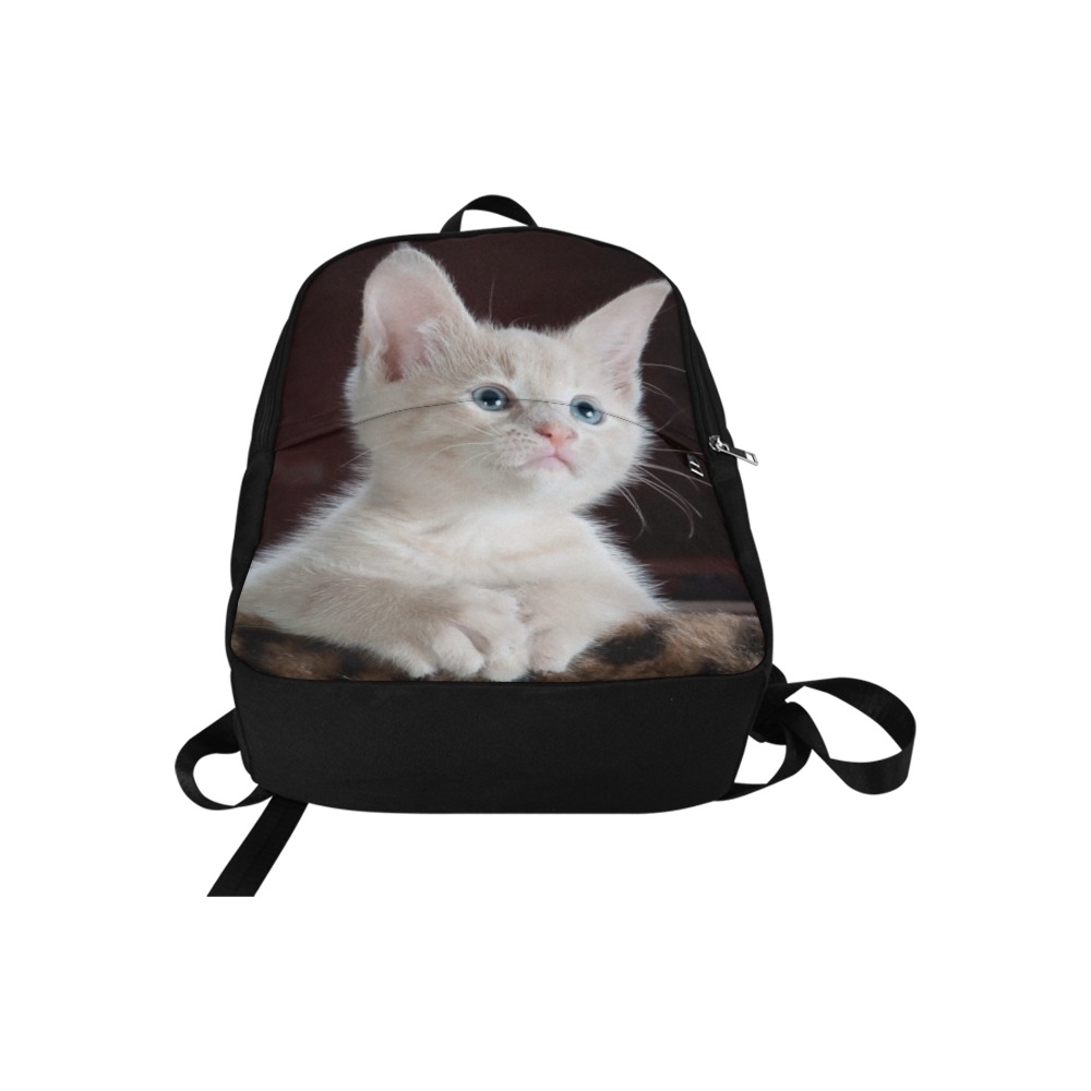 Cute Kitten Fabric Backpack for Adult (Model 1659)