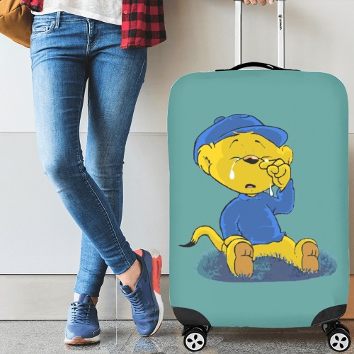 Ferald Crying Luggage Cover/Large 26"-28"