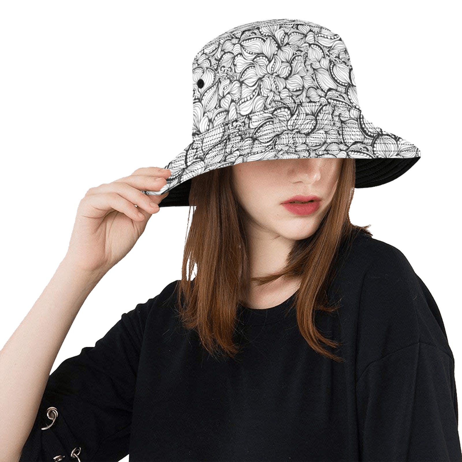 Pussy Willow Pods Unisex Summer Bucket Hat